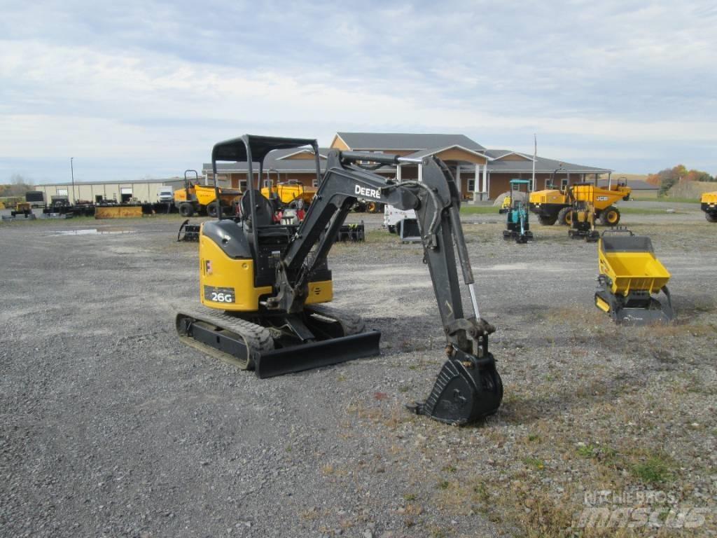 John Deere 26G 小型挖掘机