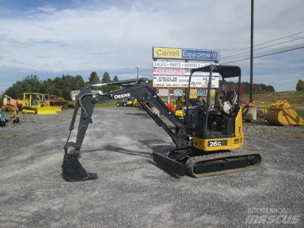 John Deere 26G 小型挖掘机