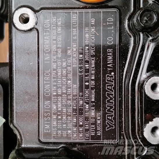 Yanmar 3TNM72 其他组件
