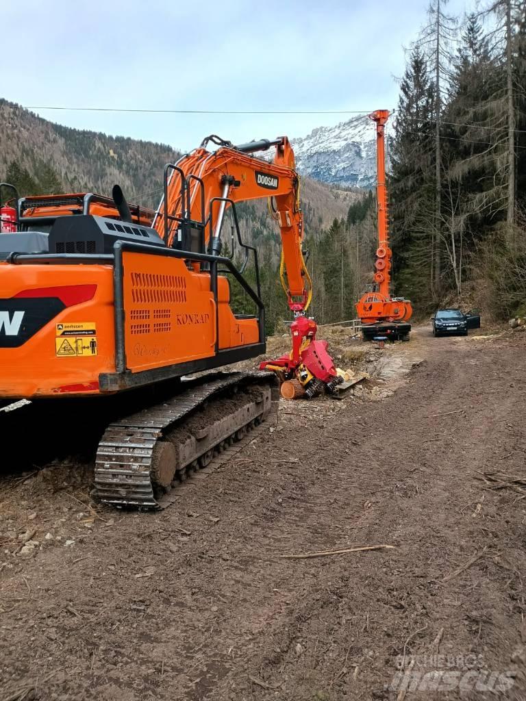 Doosan DX 210 抓木机