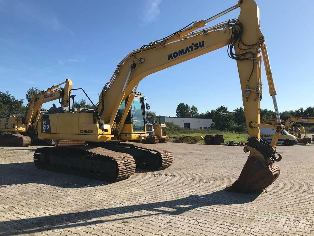 Komatsu PC 210 LC-8 履带挖掘机