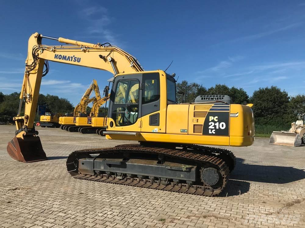 Komatsu PC 210 LC-8 履带挖掘机