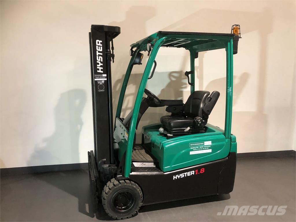 Hyster J1.8XNT (MWB) 电动叉车