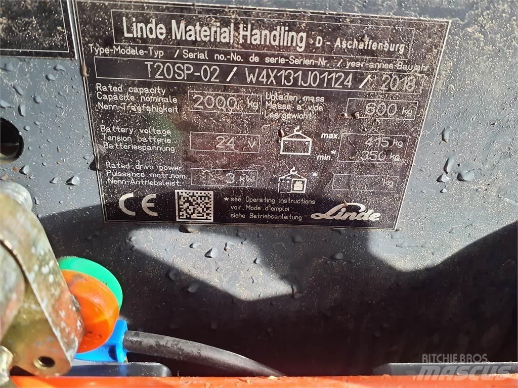 Linde T20SP kurz 手摇升降机