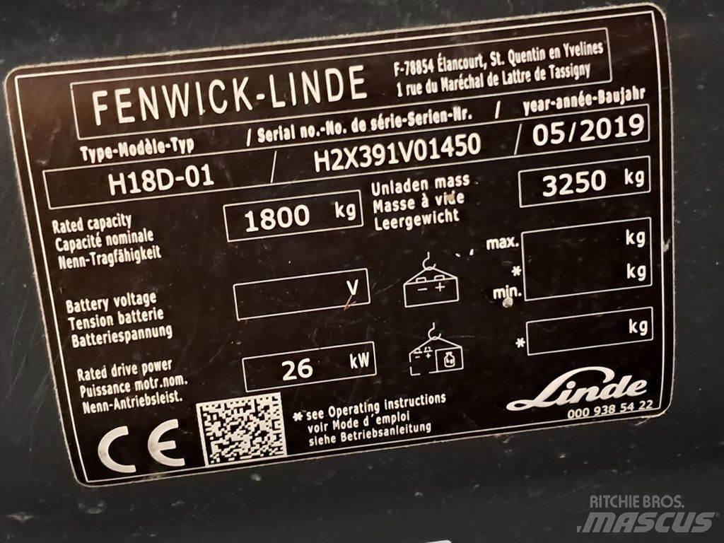 Linde H18D-01 柴油叉车
