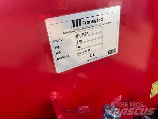 Fransgård SV-2500 犁耙和摊草机
