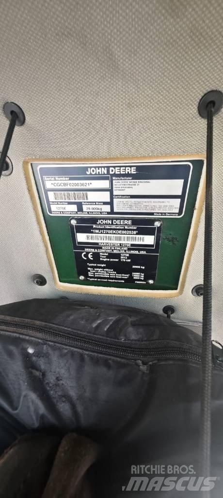 John Deere 1270 E 收割机