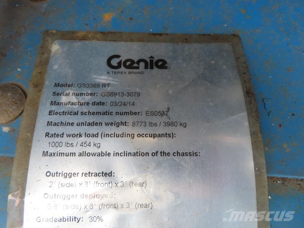 Genie GS 3268 RT 剪叉式升降机
