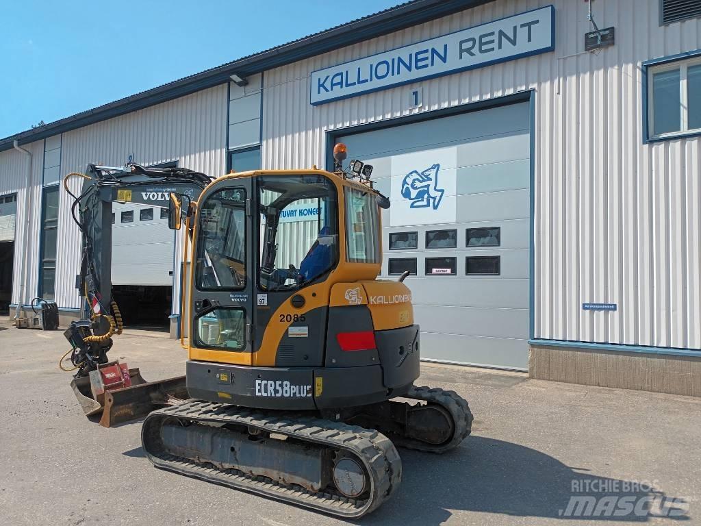Volvo ECR 58 小型挖掘机