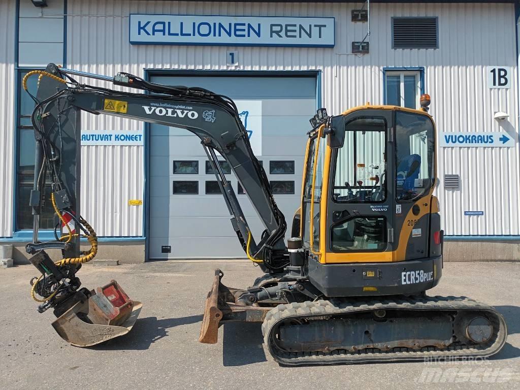 Volvo ECR 58 小型挖掘机