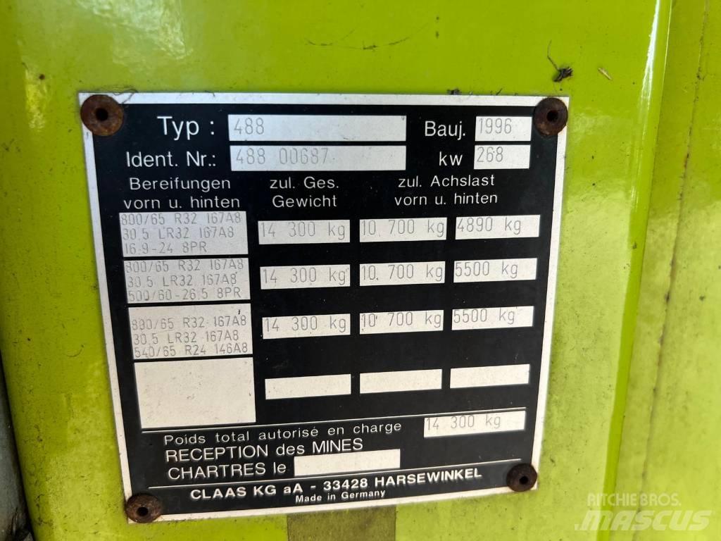 CLAAS Jaguar 840 自走式青贮饲料收割机