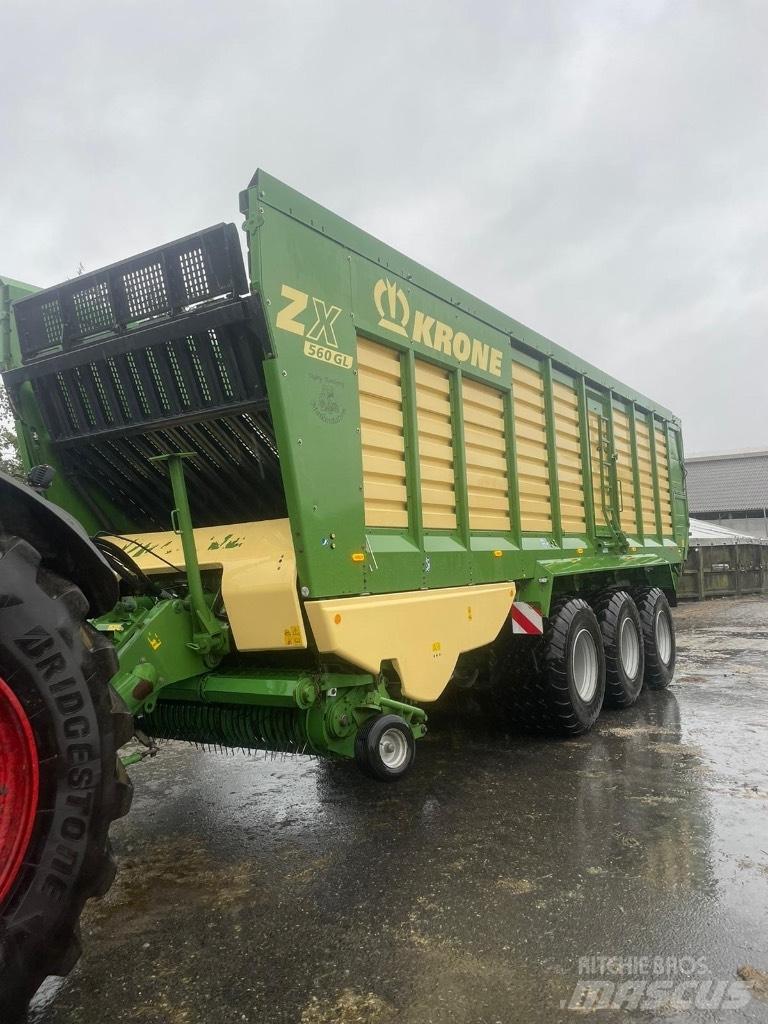 Krone ZX 560 GL 自动装载拖车