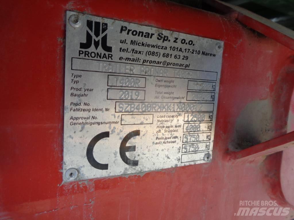 Pronar T 400R 自动装载拖车