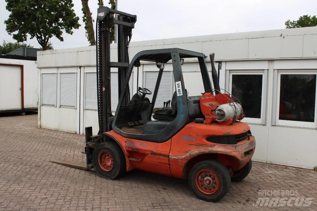Linde H 45 T-600 天然气叉车