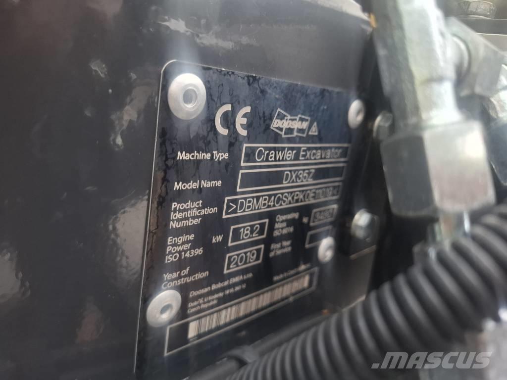Doosan DX 35 Z 小型挖掘机