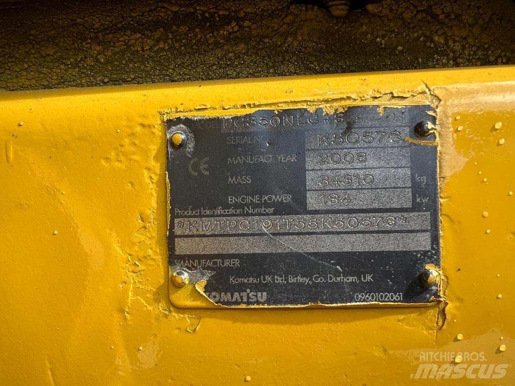 Komatsu PC 350 NLC-8 履带挖掘机