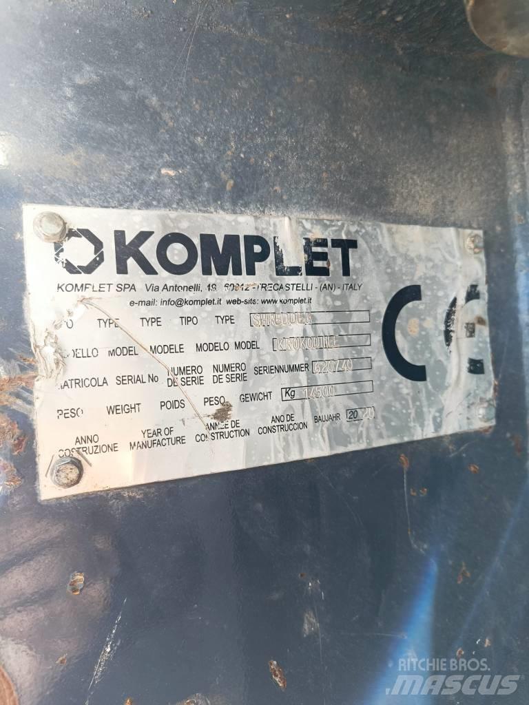 Komplet Krokodile 废料粉碎机