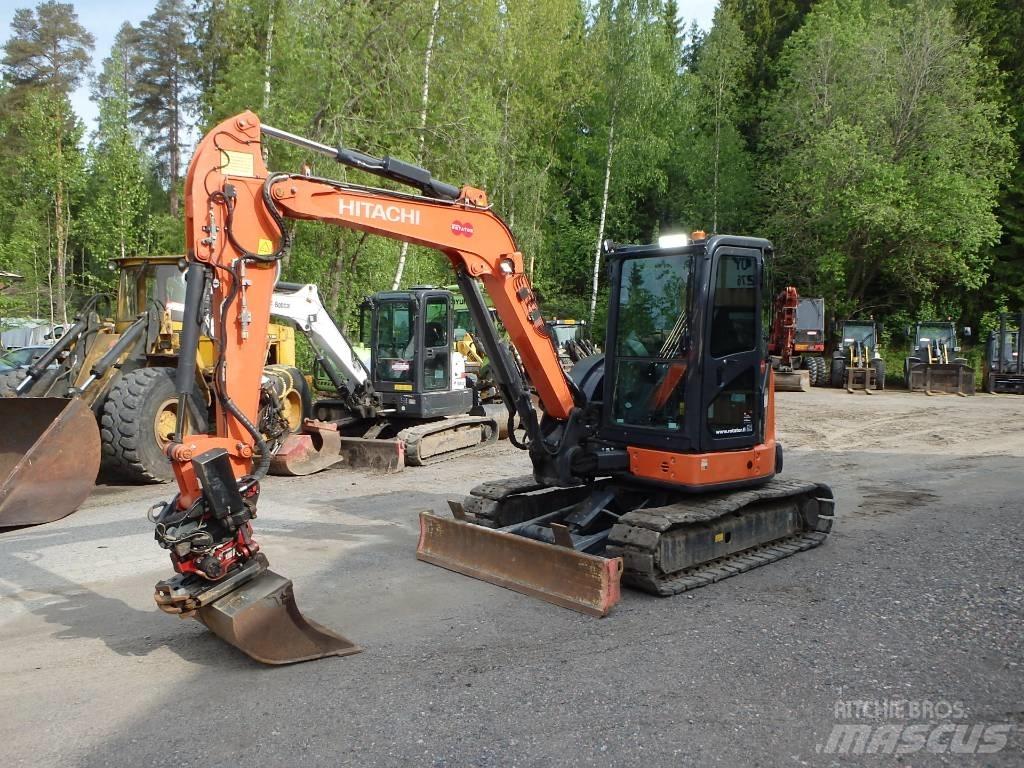 Hitachi ZX 55 U-5 A 小型挖掘机