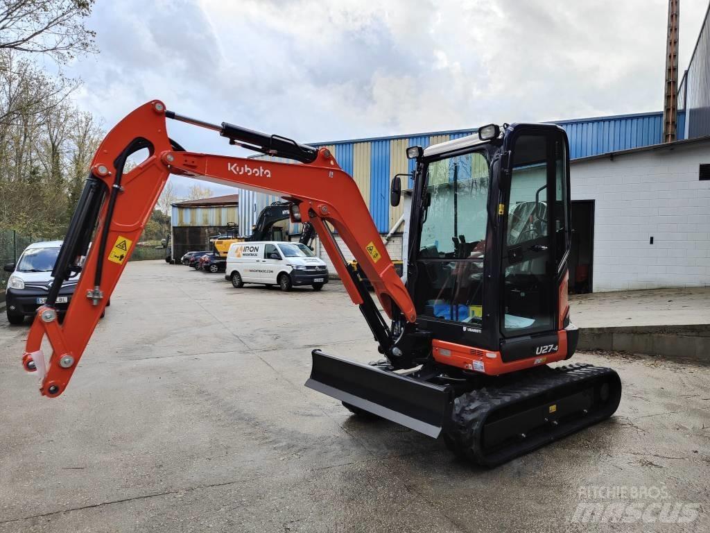 Kubota U 27-4 小型挖掘机