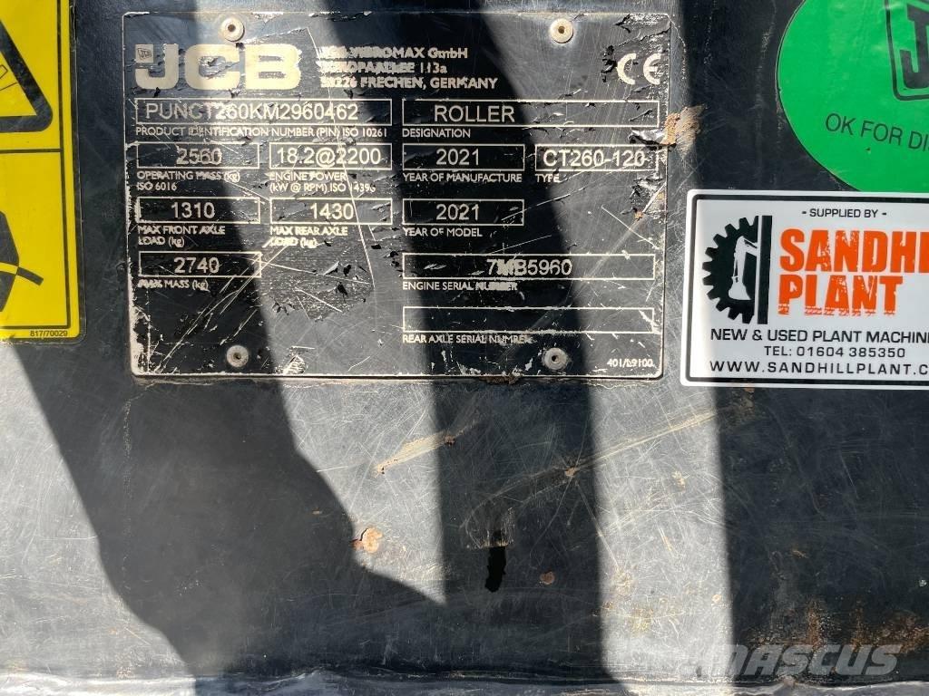 JCB CT 260-120 双轮压路机