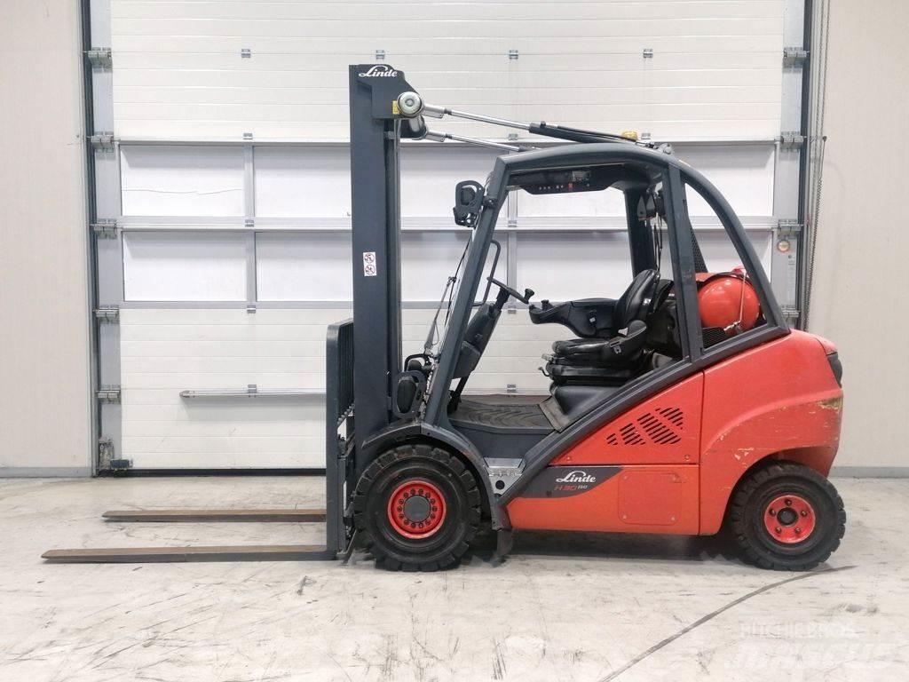 Linde H30T-02 天然气叉车