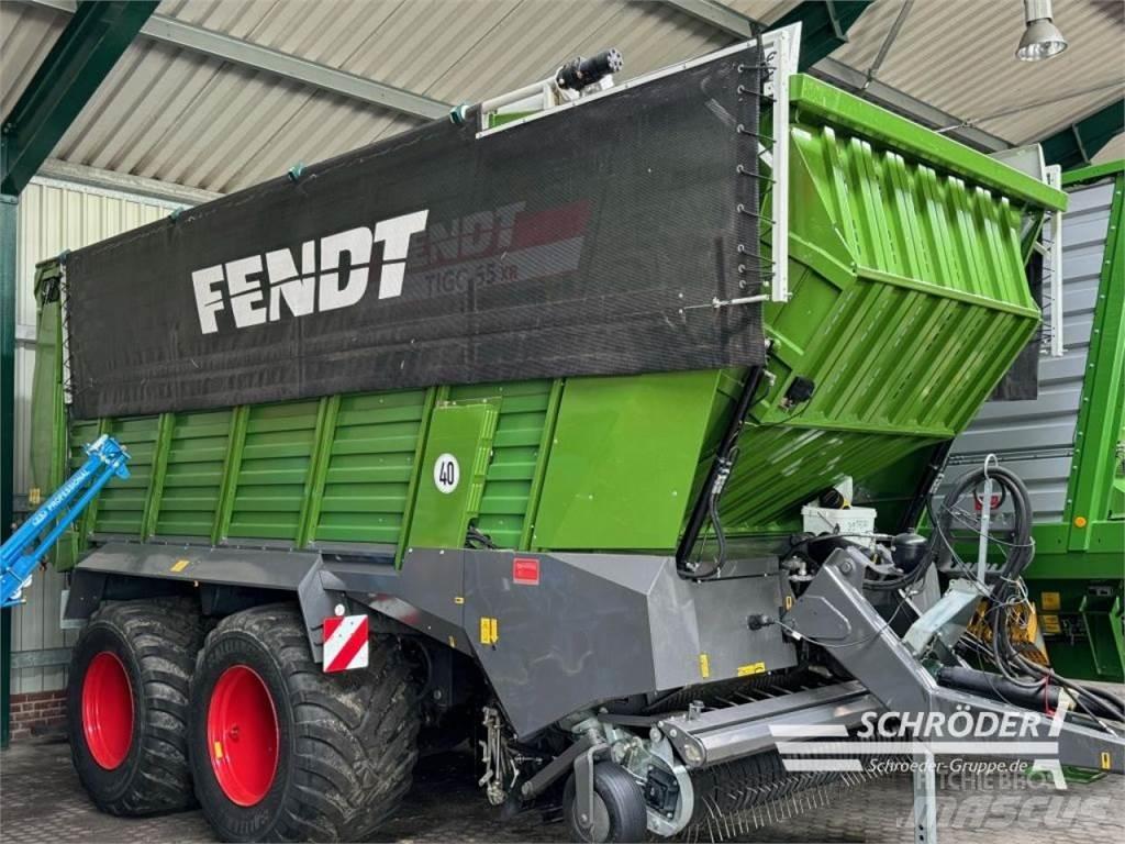 Fendt TIGO 65 XR 自动装载拖车
