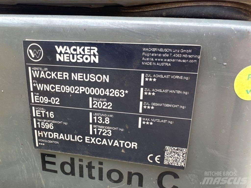 Wacker Neuson ET16 履带挖掘机