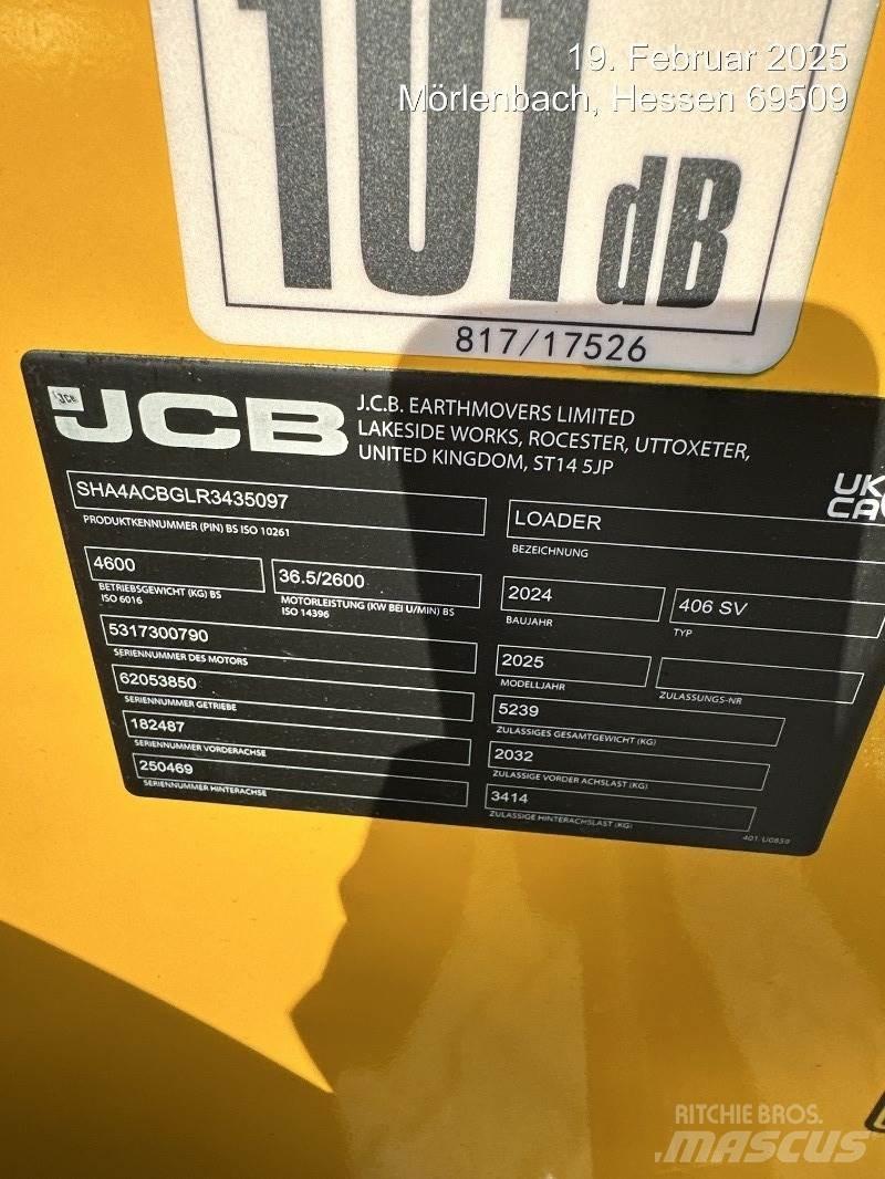JCB 406 轮式装载机