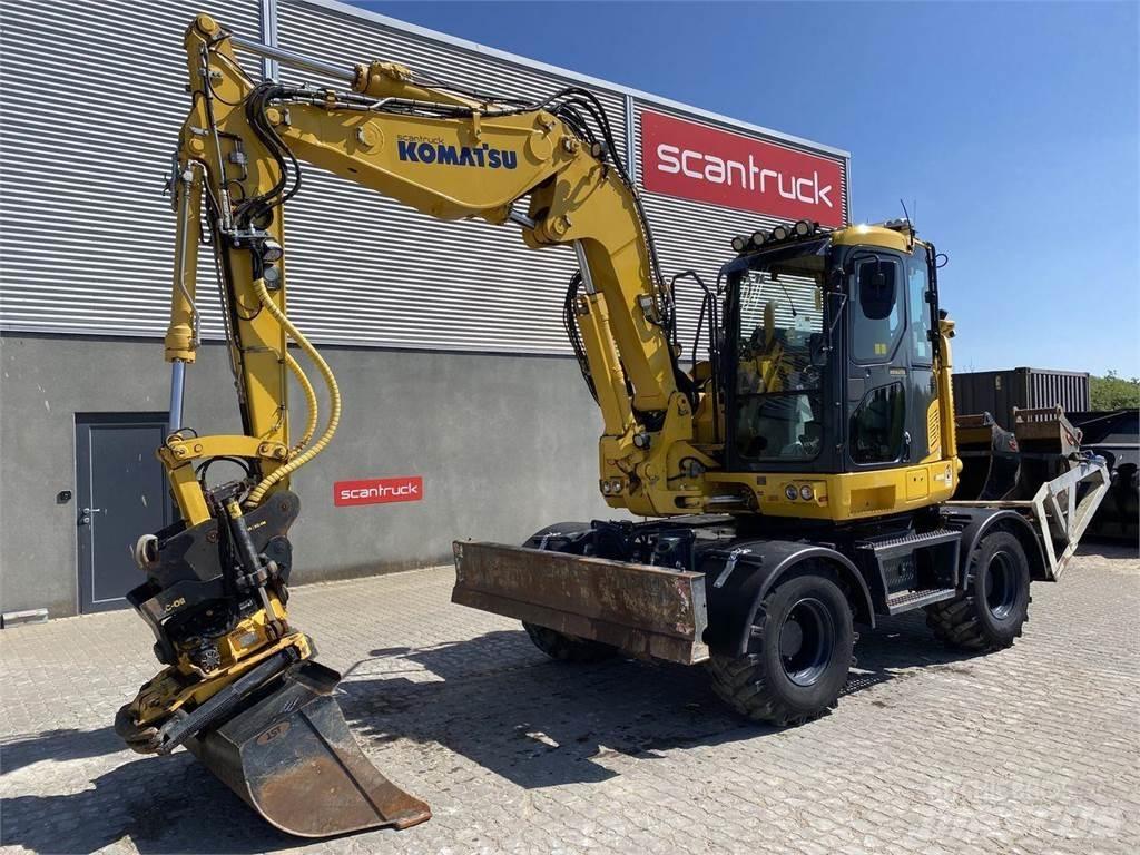 Komatsu PW118MR-11 轮式挖掘机