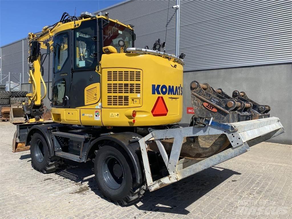 Komatsu PW118MR-11 轮式挖掘机