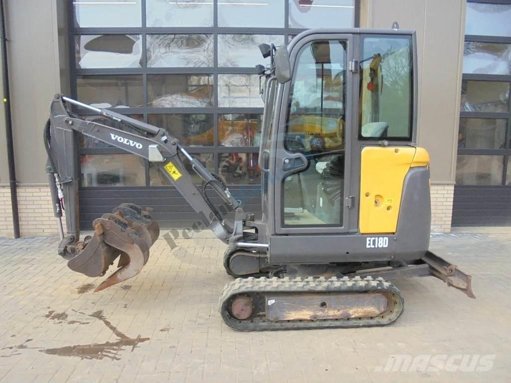Volvo EC 18 D 小型挖掘机