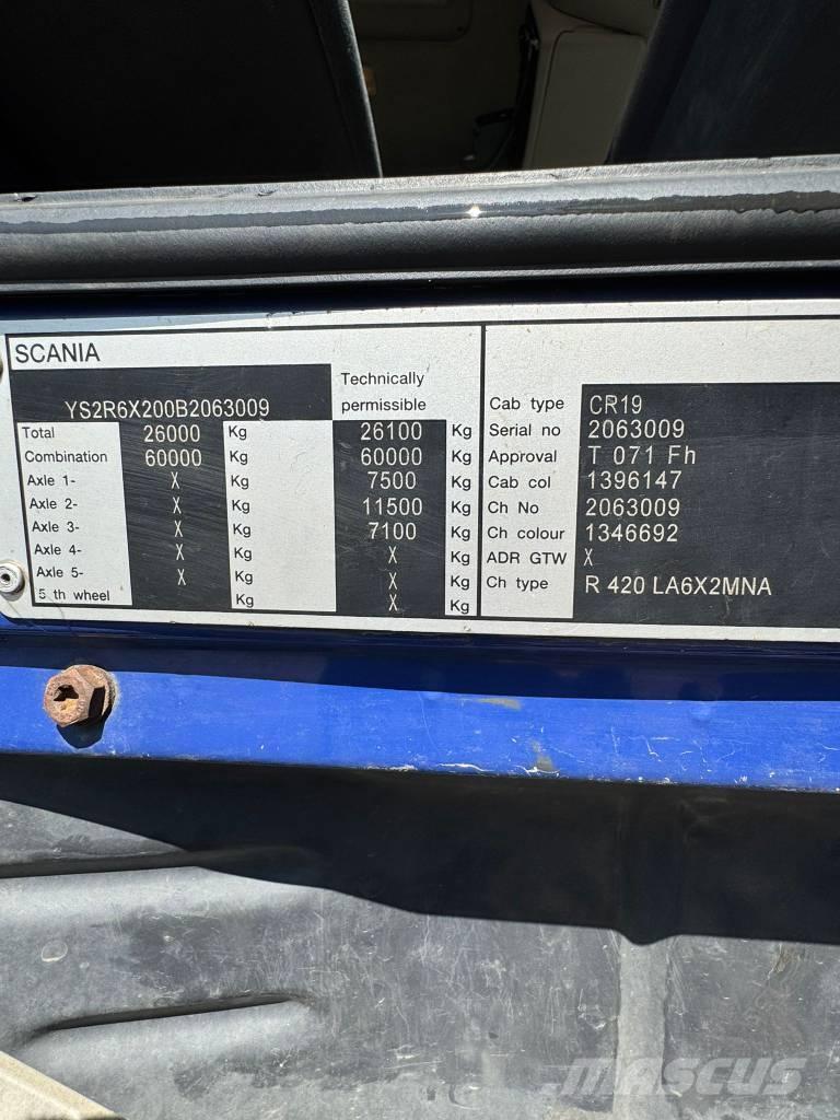 Scania R 420 牵引车