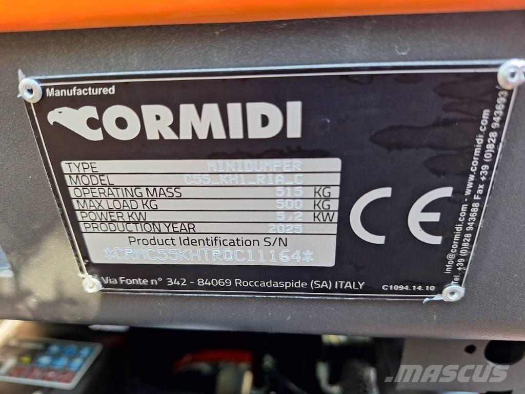 Cormidi C60 and C55 履带式自卸车