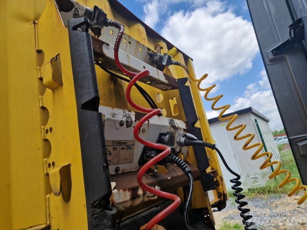 Krone SD 27 平板半挂车\侧翻自卸半挂车