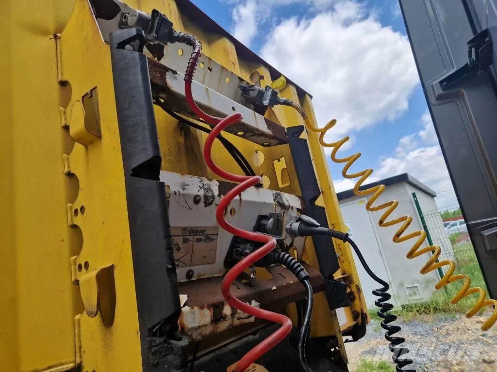 Krone SD 27 平板半挂车\侧翻自卸半挂车