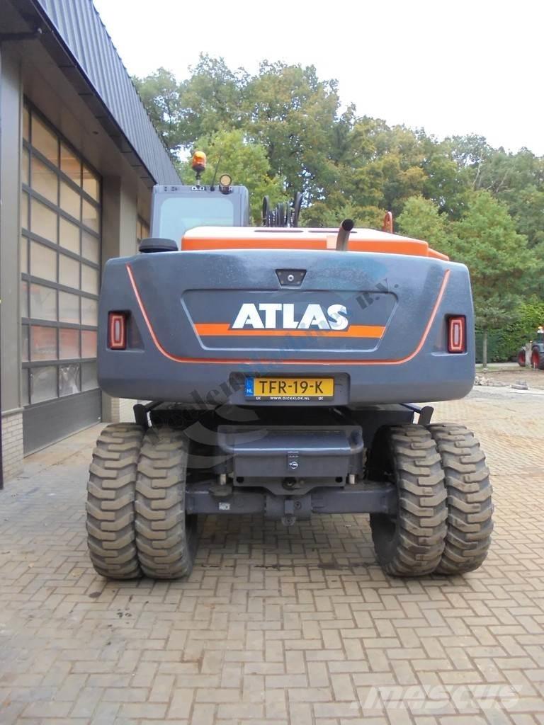 Atlas 150W 轮式挖掘机