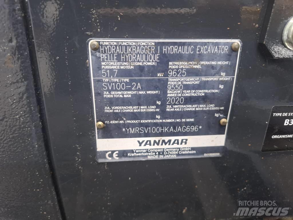Yanmar SV 100-2A 中型挖掘机