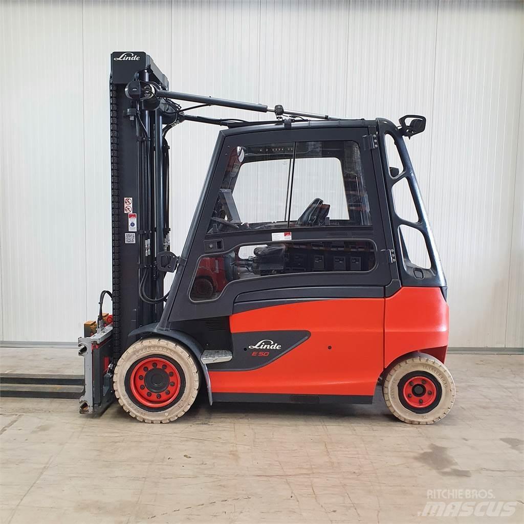 Linde E50HL 电动叉车