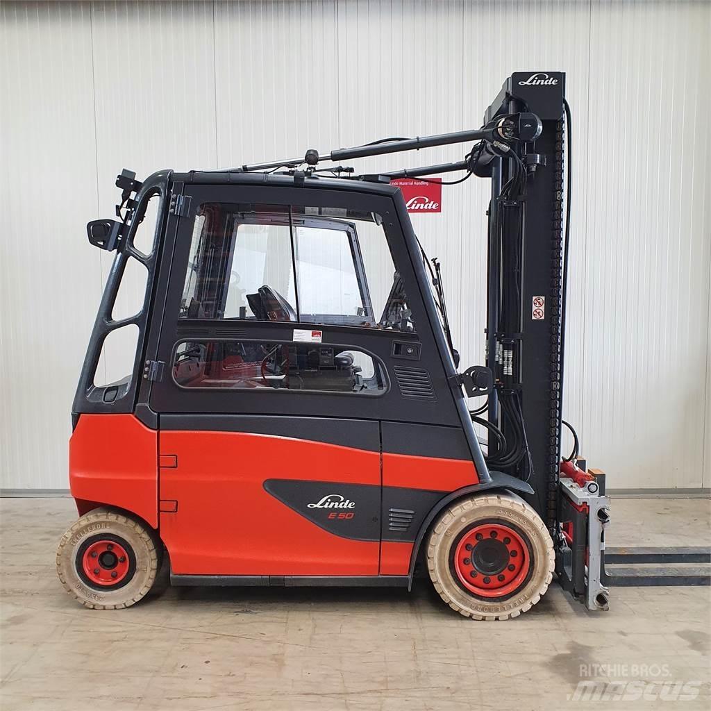 Linde E50HL 电动叉车
