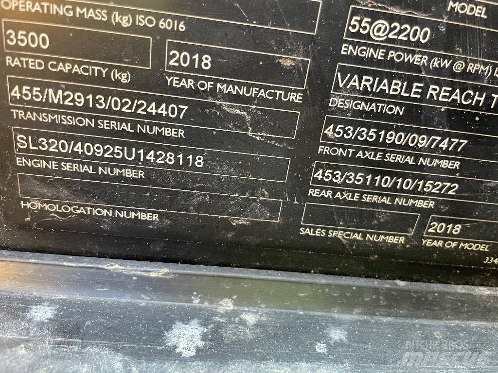 JCB 535-125 伸缩臂叉装车|叉装车
