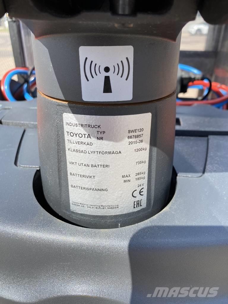 Toyota SWE 120 手推堆垛车