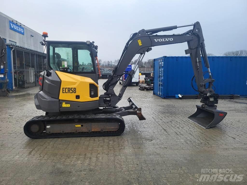 Volvo ECR58F 中型挖掘机