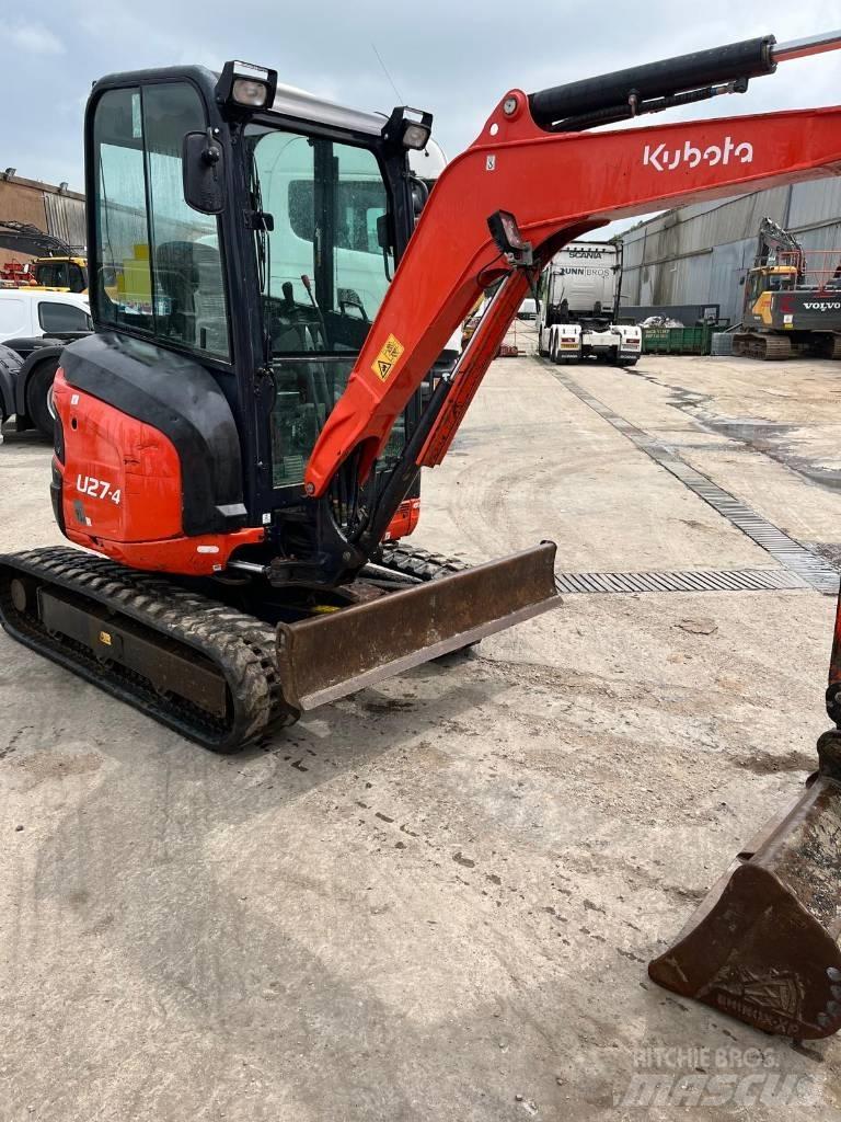 Kubota U 27-4 小型挖掘机