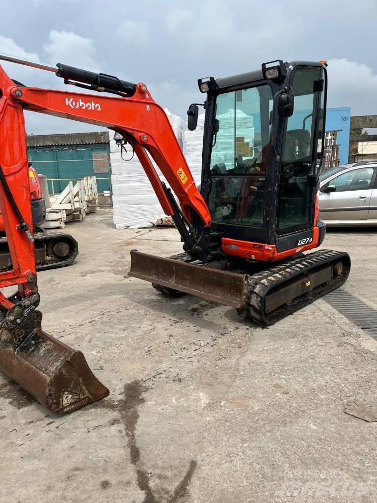 Kubota U 27-4 小型挖掘机