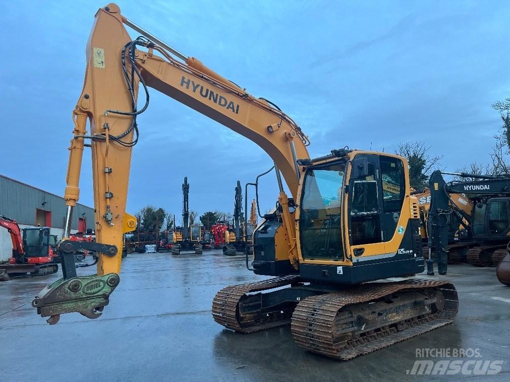 Hyundai R125LCR-9A 履带挖掘机