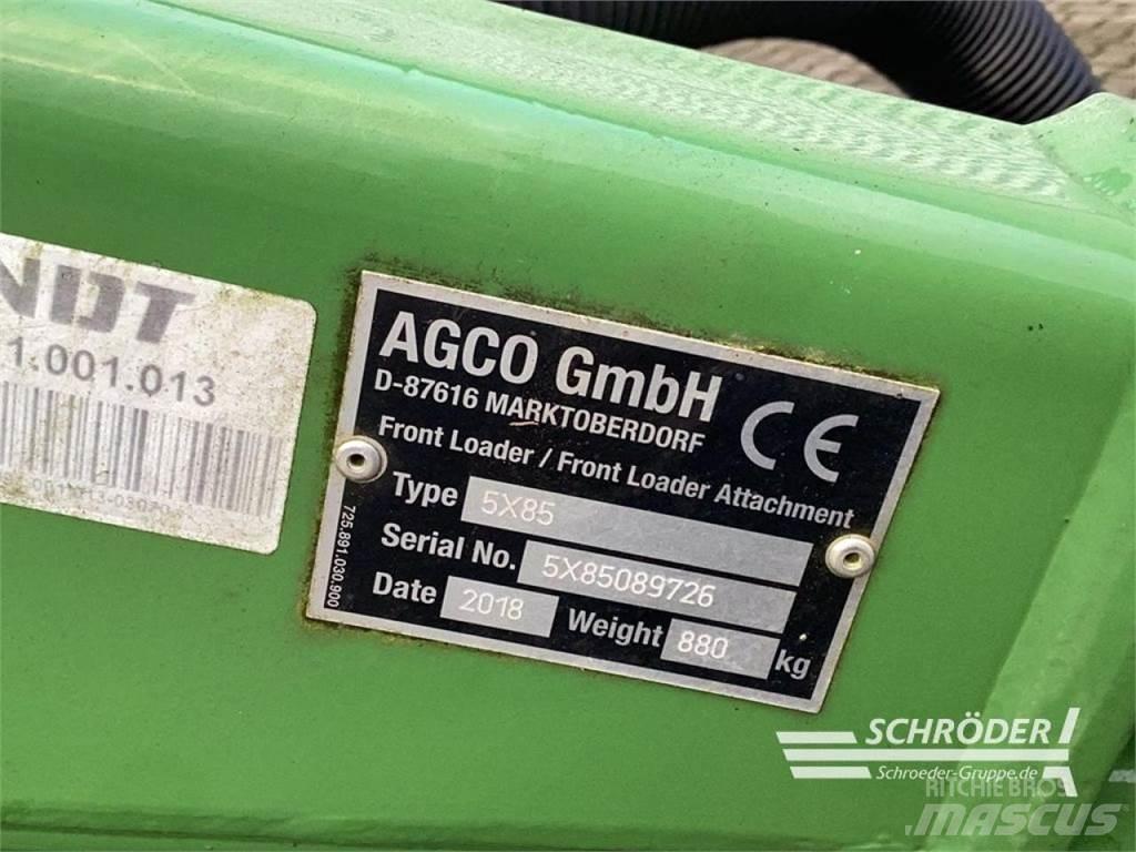Fendt CARGO 5 X/85 前装载和挖掘机