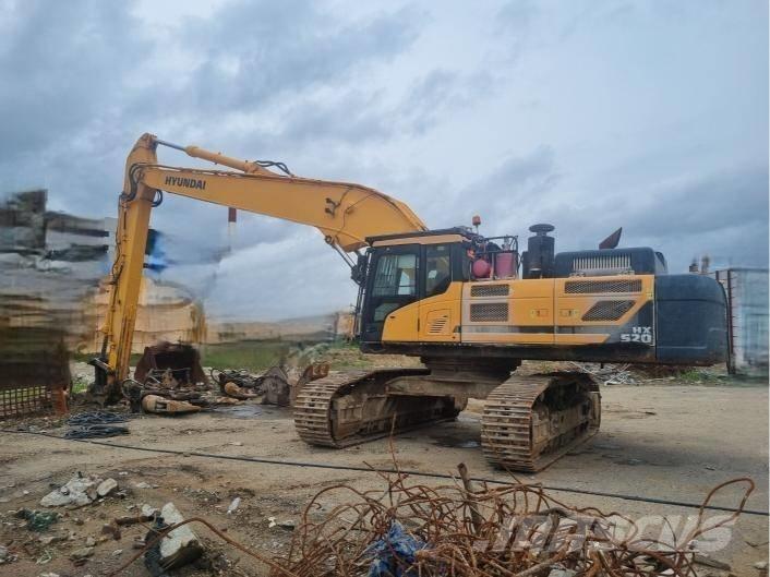 Hyundai HX 520 L 履带挖掘机