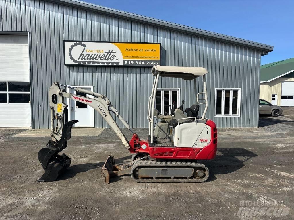 Takeuchi TB 216 小型挖掘机