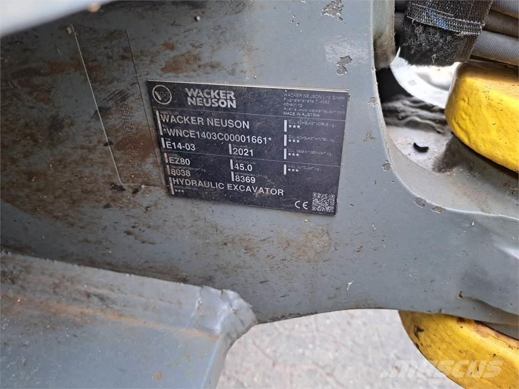 Wacker Neuson EZ80 履带挖掘机