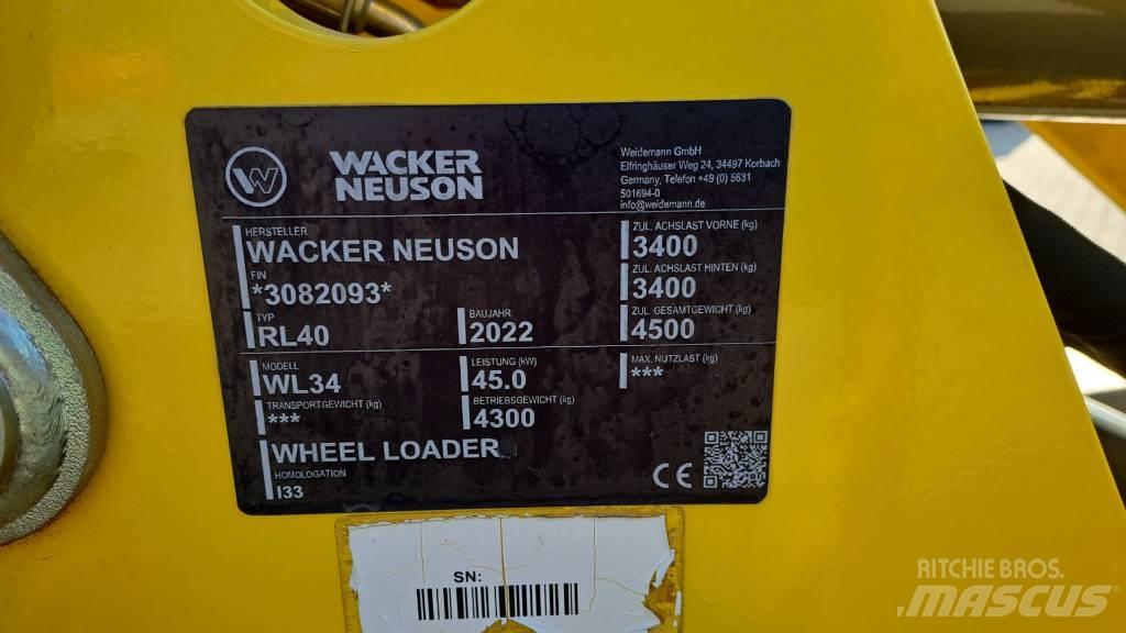 Wacker Neuson WL34 轮式装载机